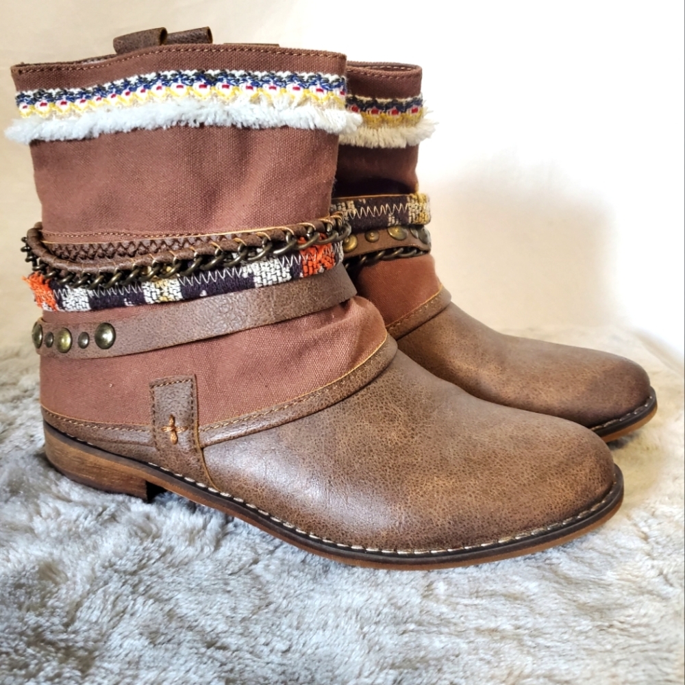 Bullboxer Elsie Western Brown Boots